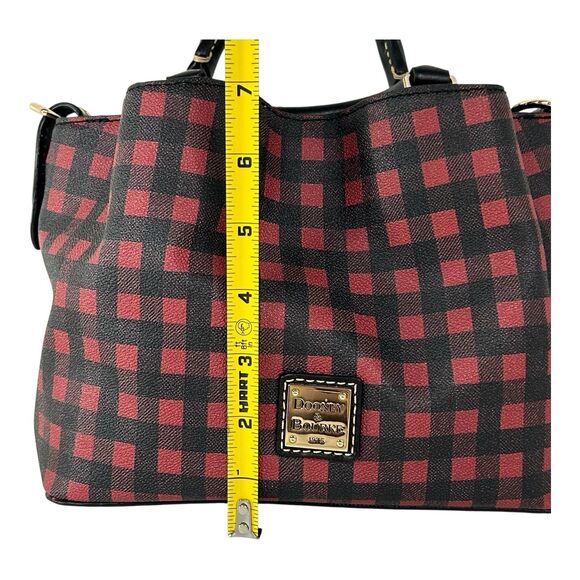Dooney & Bourke Red/Black Checkered Bag - Picture 6 of 16